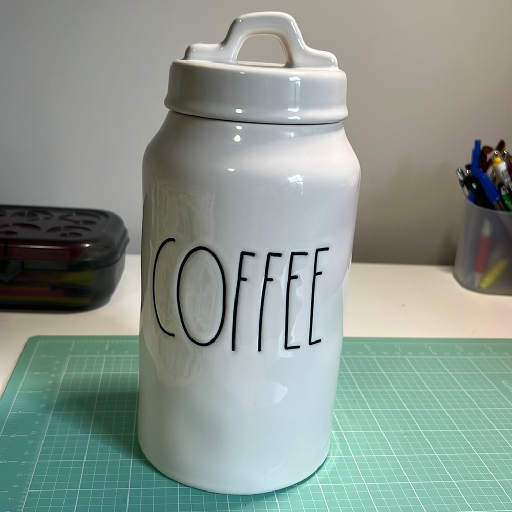 Rae Dunn COFFEE Tall canister - Moving Sale